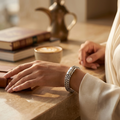 Stainless Steel Luxury Bracelet Velora Luxe Premium Metal Collection
