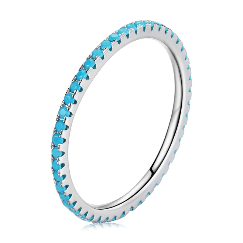 925 Sterling Silver Pave Ring