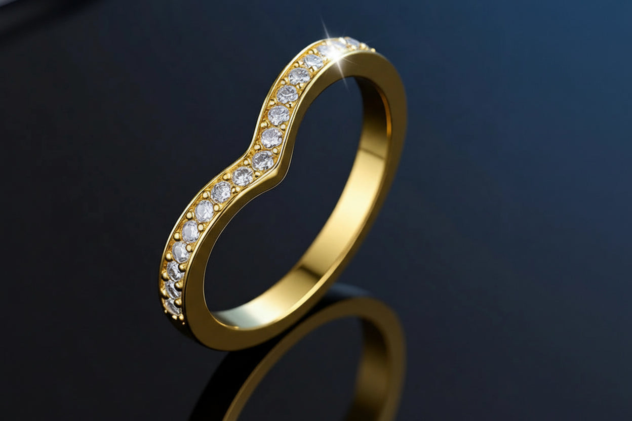 Velora Moissanite Promise Ring
