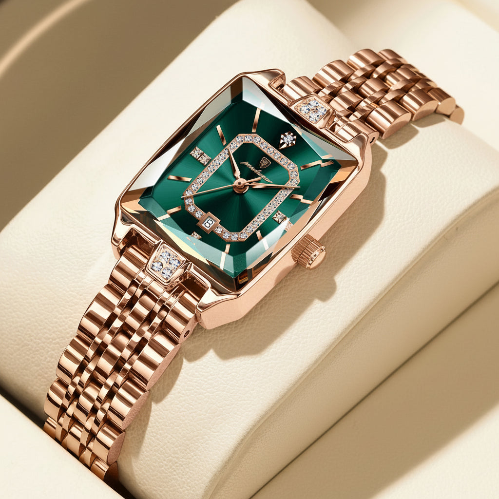 Velora Luxe Luxury Signature Watch Gold