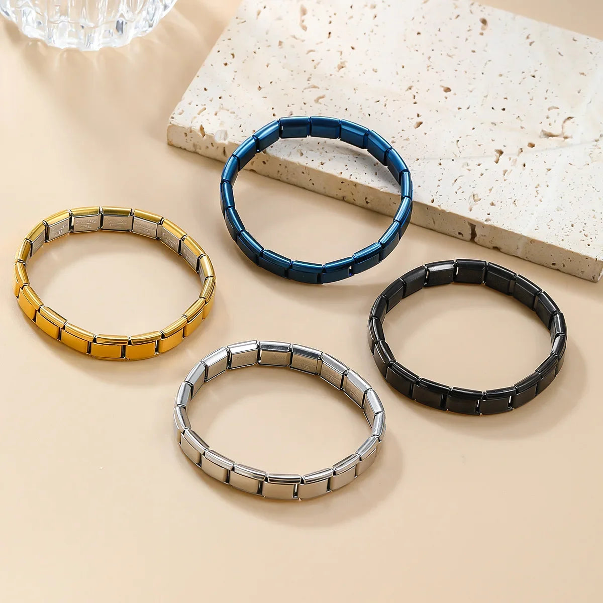 Velora Luxe Minimalist Modulux Bracelet Gold