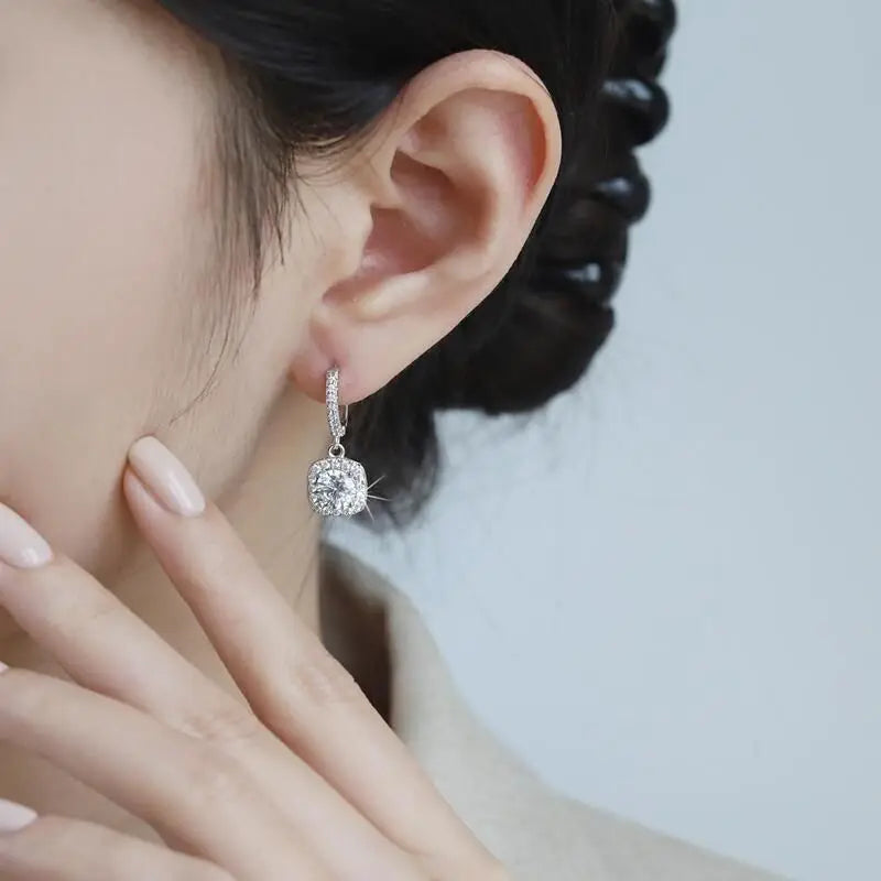 moissanite-huggie-earrings