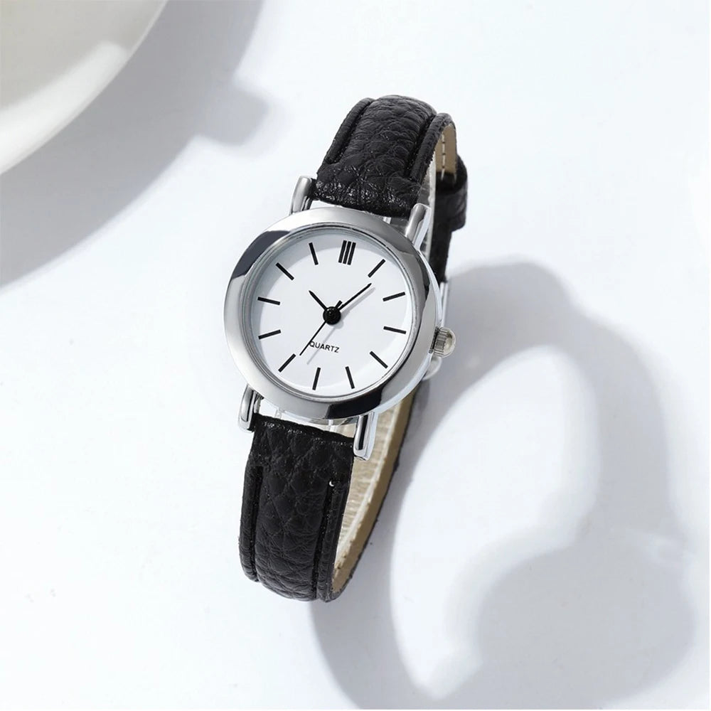 Velora Luxe Elegant Mini Dial Watch Petite Gold Silver Jewelry