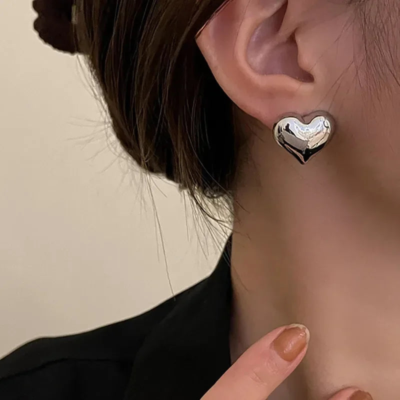 Velora Minimalist Heart Ring Sterling Silver