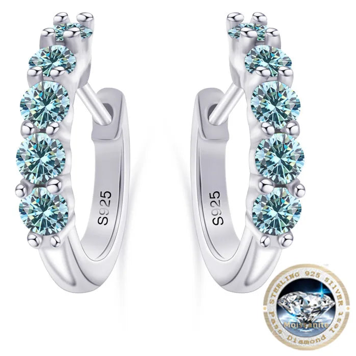 Velora Luxe™ Brilliant Cut Stud Earrings - Elegant Luxury Gift