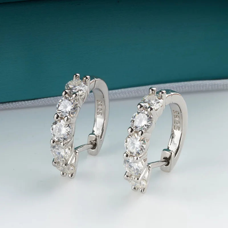 Velora Luxe™ Brilliant Cut Stud Earrings - Elegant Luxury Gift