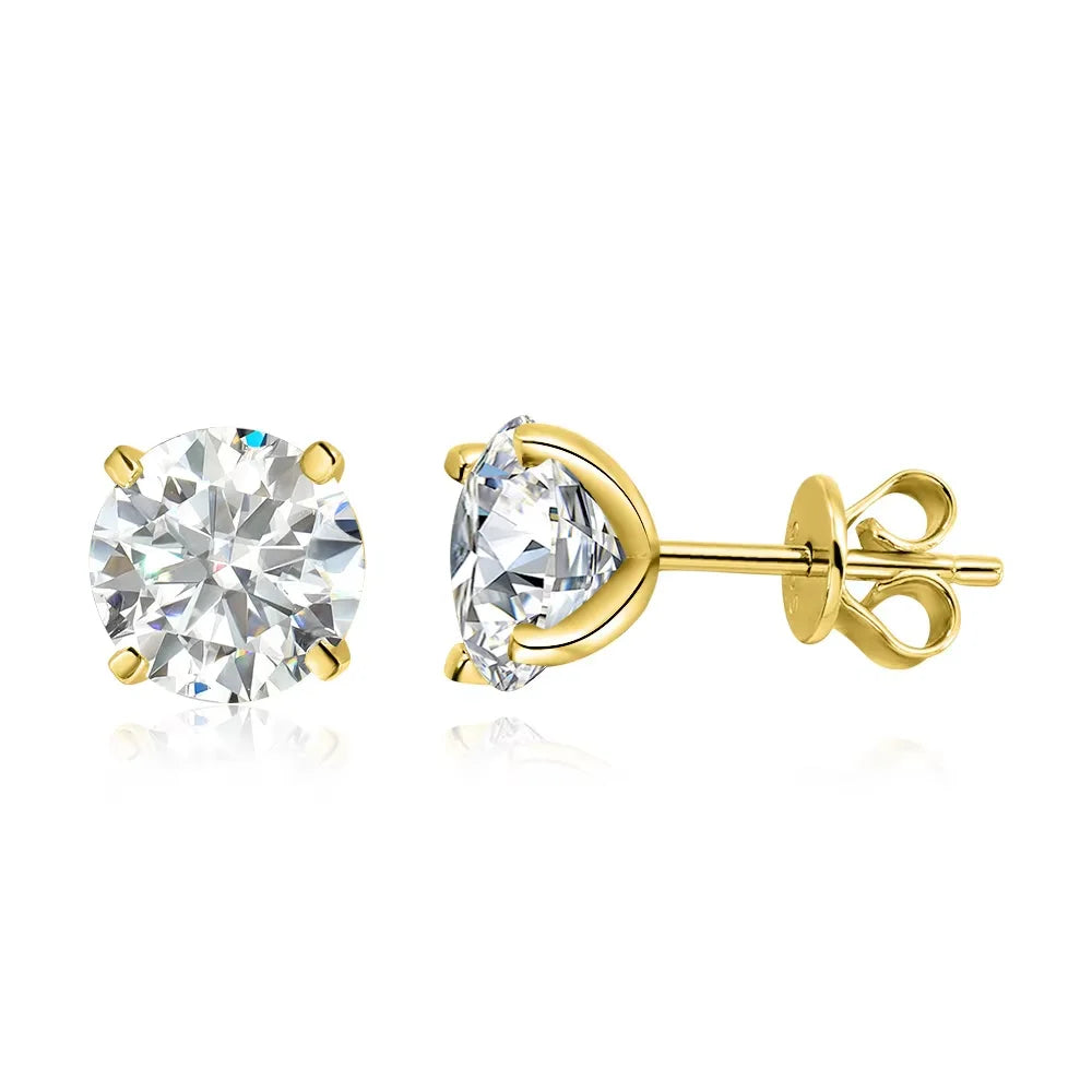 Luxury VVS1 Moissanite Studs