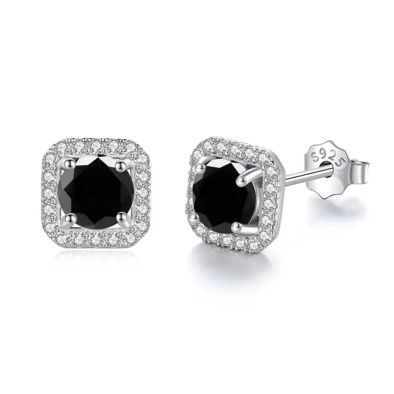 Velora Luxe Brilliant Diamond Stud Earrings Crystal