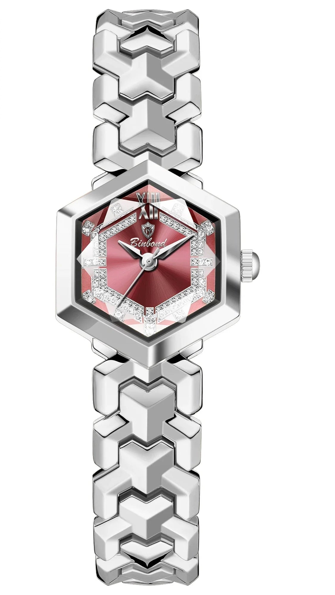 Velora Luxe Luxury Diamond Watch Crystal Gold