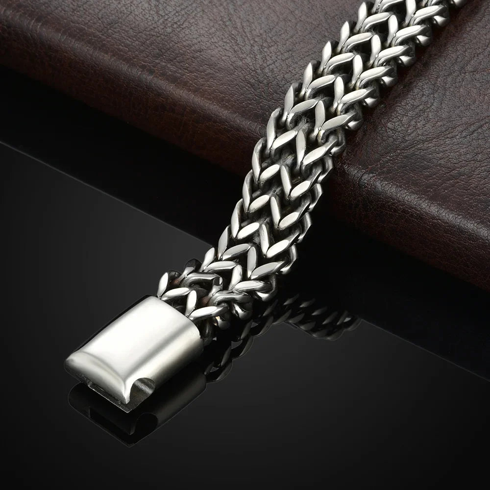 Stainless Steel Luxury Bracelet Velora Luxe Premium Metal Collection
