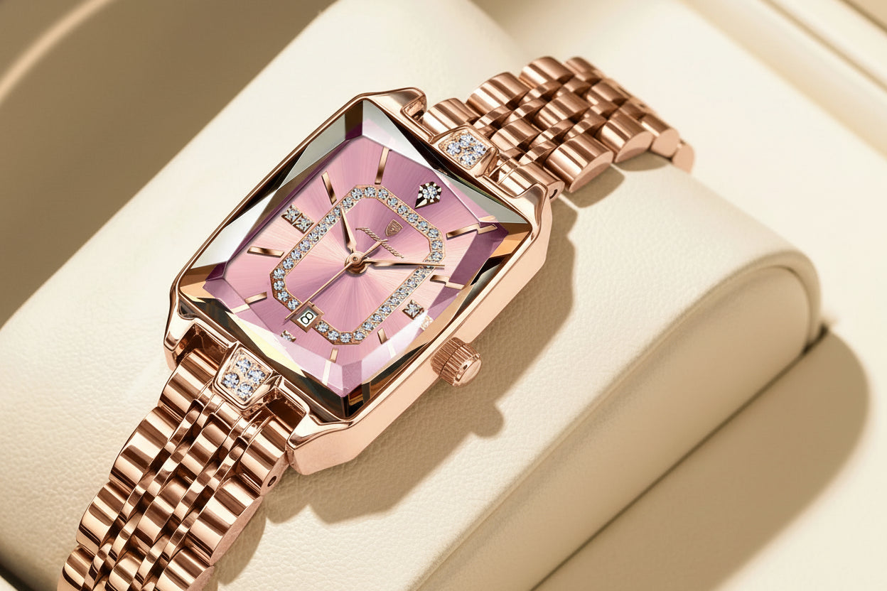 Velora Luxe Luxury Signature Watch Gold
