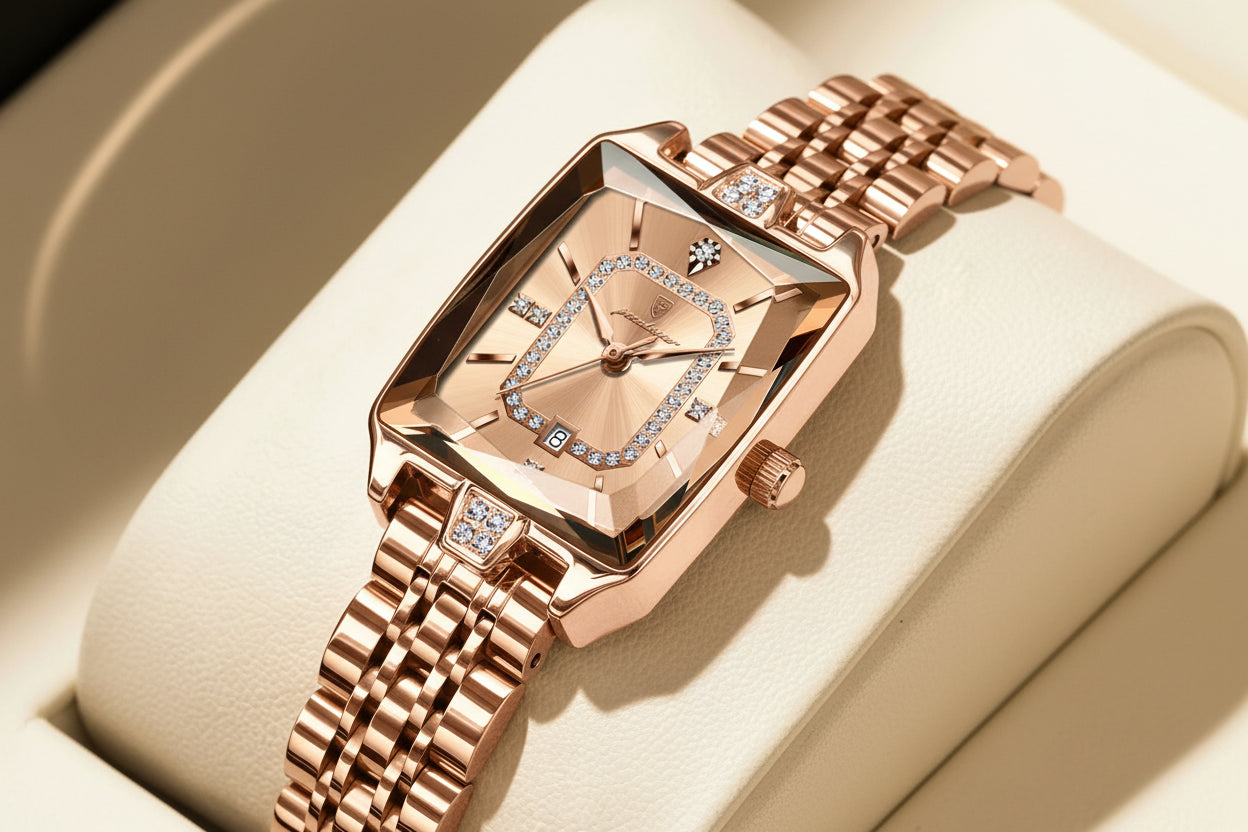 Velora Luxe Luxury Signature Watch Gold