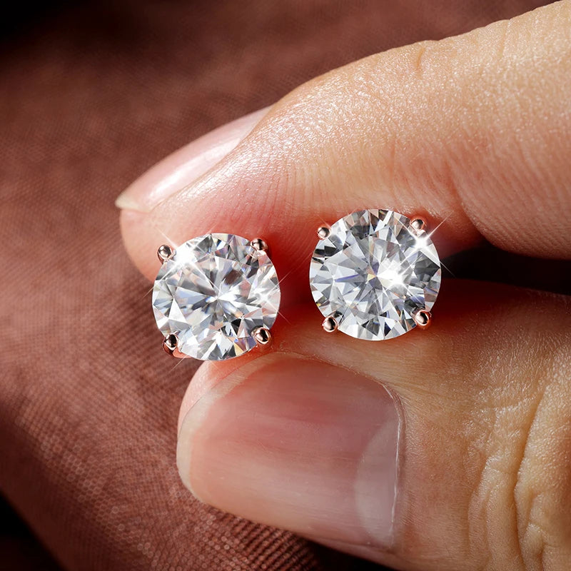 Luxury VVS1 Moissanite Studs