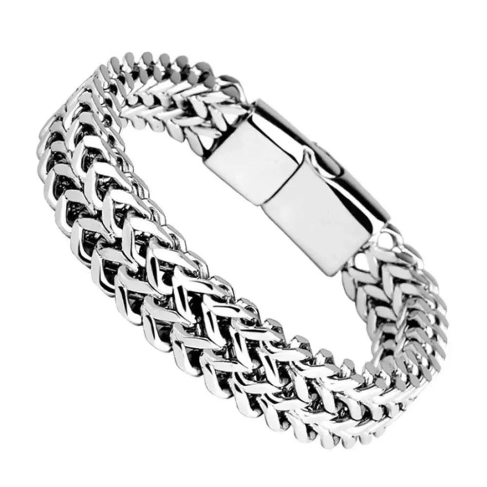 Stainless Steel Luxury Bracelet Velora Luxe Premium Metal Collection