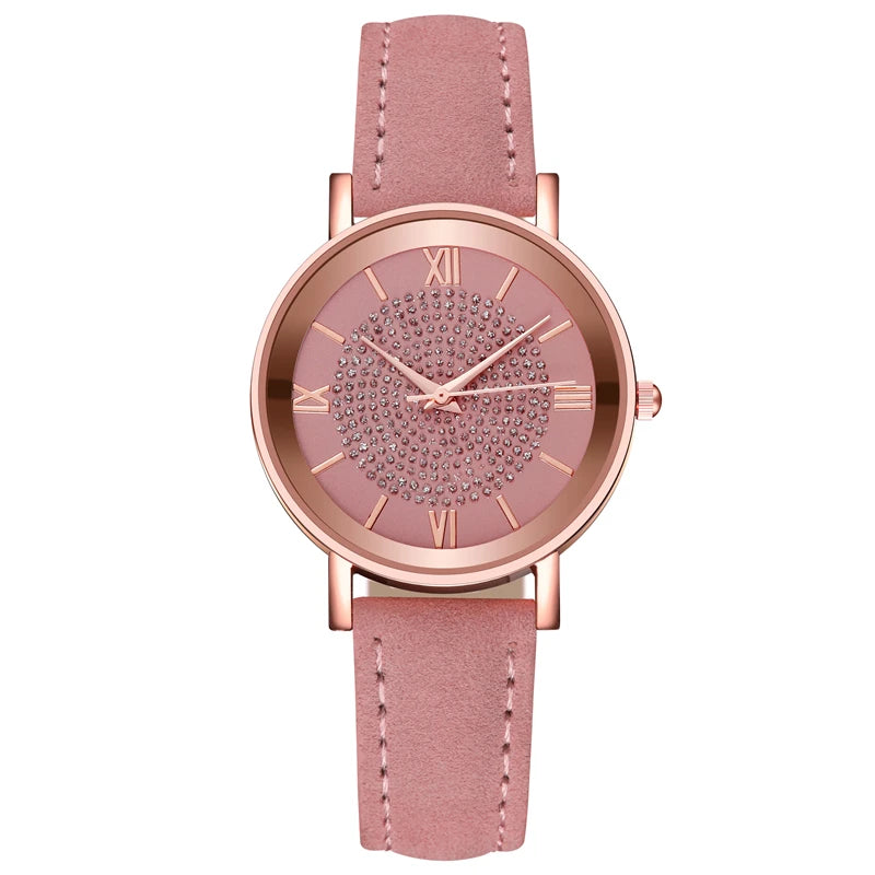 Velora Luxe Arabic Number Luxury Watch Heritage Gold Silver