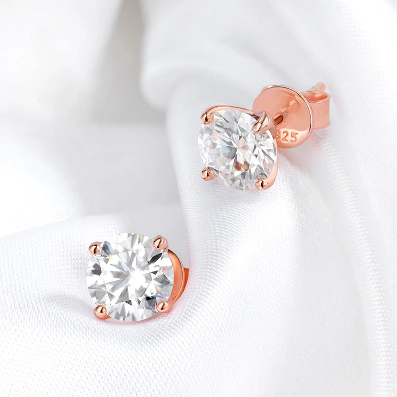 Luxury VVS1 Moissanite Studs