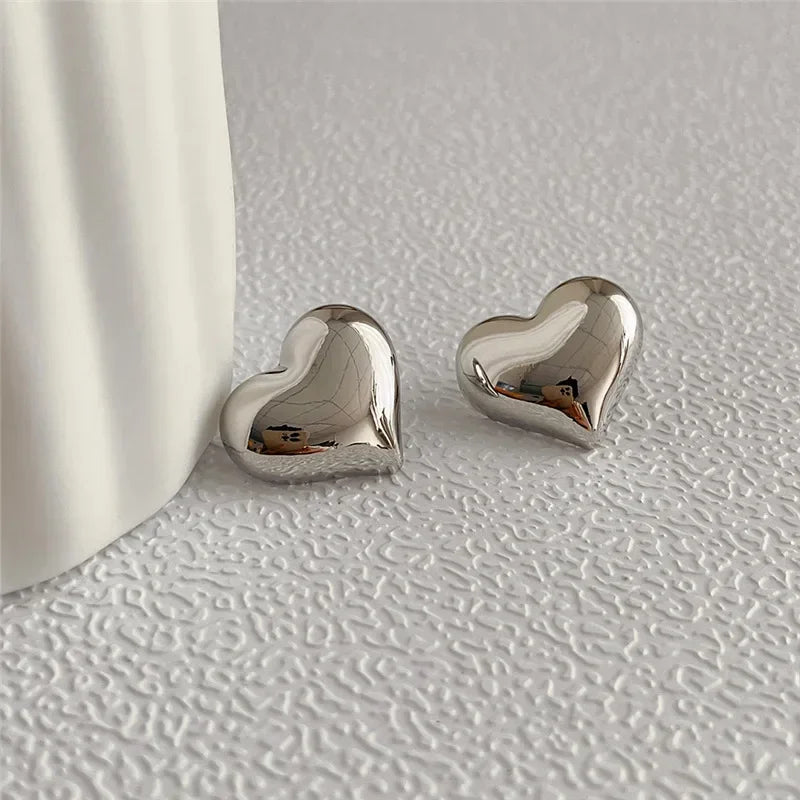 Velora Minimalist Heart Ring Sterling Silver