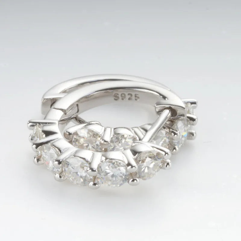 Velora Luxe™ Brilliant Cut Stud Earrings - Elegant Luxury Gift