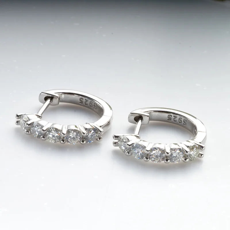 Velora Luxe™ Brilliant Cut Stud Earrings - Elegant Luxury Gift