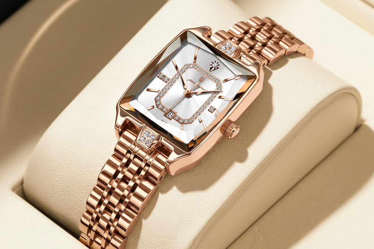 Velora Luxe Luxury Signature Watch Gold