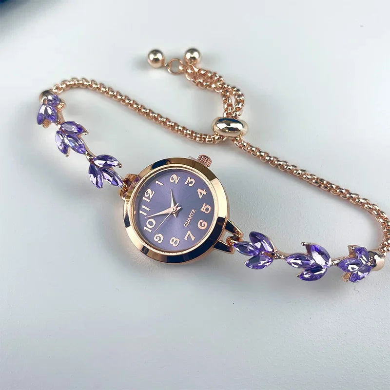 Velora Luxe Elegant Crystal Link Bracelet Sparkling Silver Jewelry