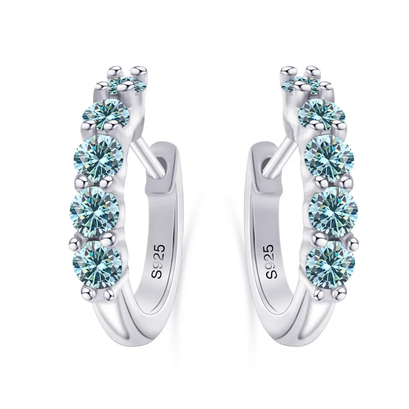 Velora Luxe™ Brilliant Cut Stud Earrings - Elegant Luxury Gift