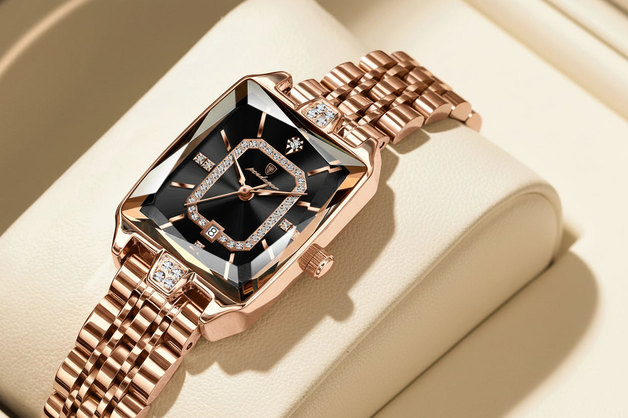 Velora Luxe Luxury Signature Watch Gold