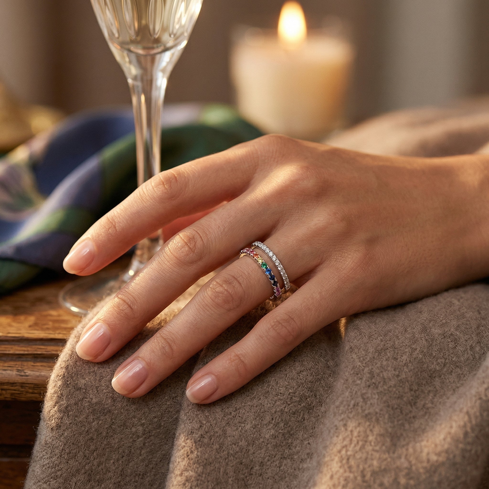 Velora Luxe 925 Sterling Silver Pave Ring