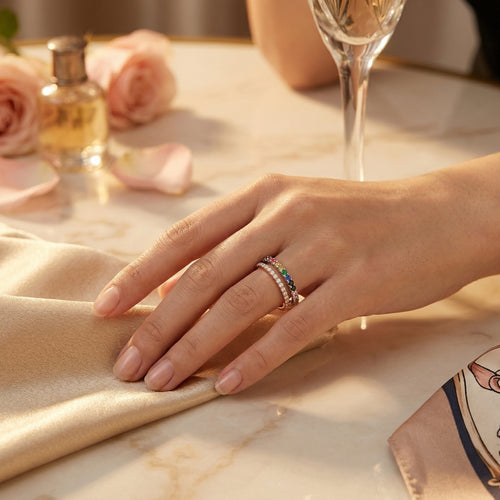 Velora Luxe 925 Sterling Silver Pave Ring