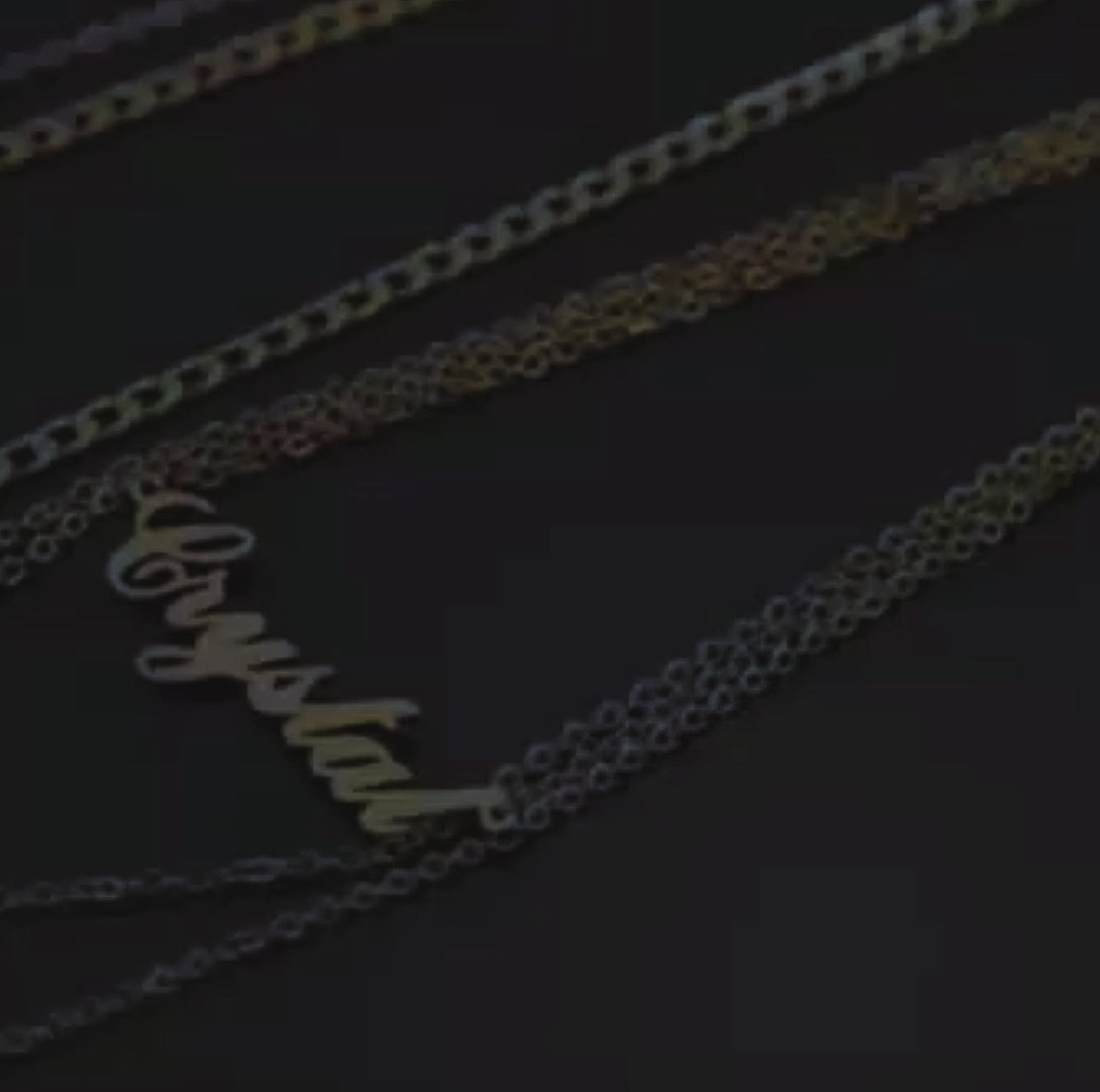 Velora Luxe Custom Name Necklace - Personalized Elegant Jewelry